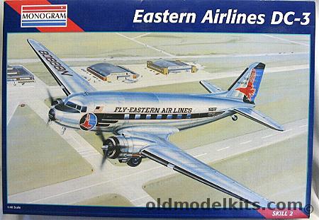 Monogram 1/48 Douglas DC-3 Eastern Airlines, 5610 plastic model kit